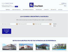 Tablet Screenshot of inurban.es